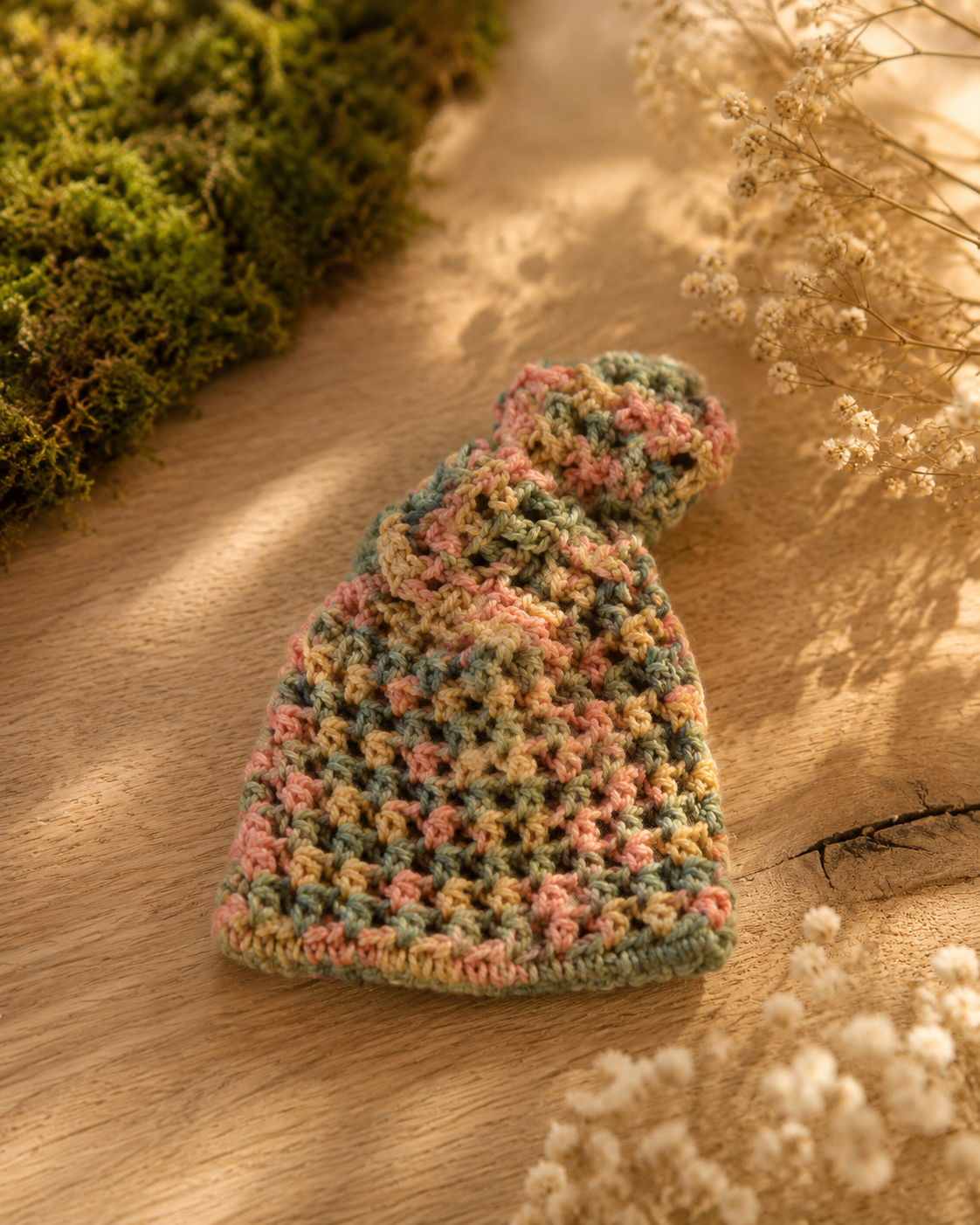 Cotton Soap Bag - Pastel Meadow
